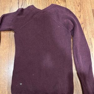 Lululemon Maroon Sweater Size 2
